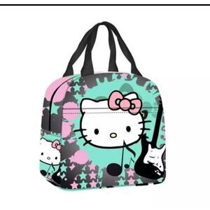 Hello Kitty Lunch Tote Bag Insulated Storage Handbag‎ New